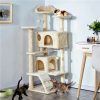 SKRY 54.5" Scratching Cat Tree
