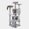 SKRY 54.5" Scratching Cat Tree