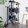 SKRY 54.5" Scratching Cat Tree