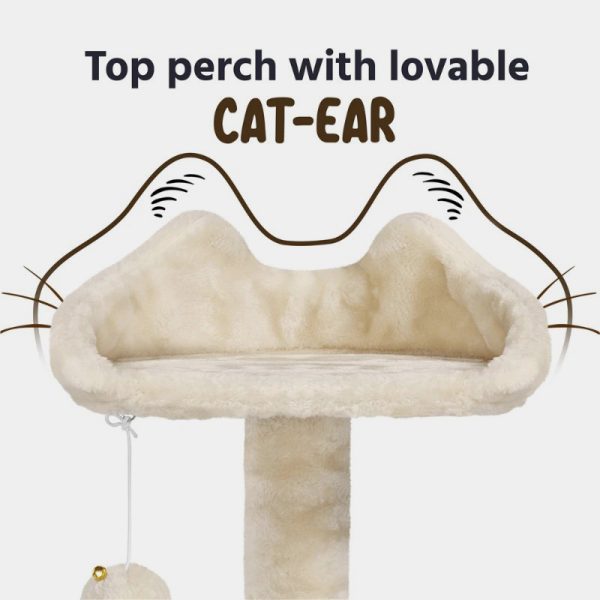 SKRY 54.5" Scratching Cat Tree