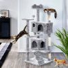 SKRY 54.5" Scratching Cat Tree