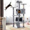 SKRY 54.5" Scratching Cat Tree