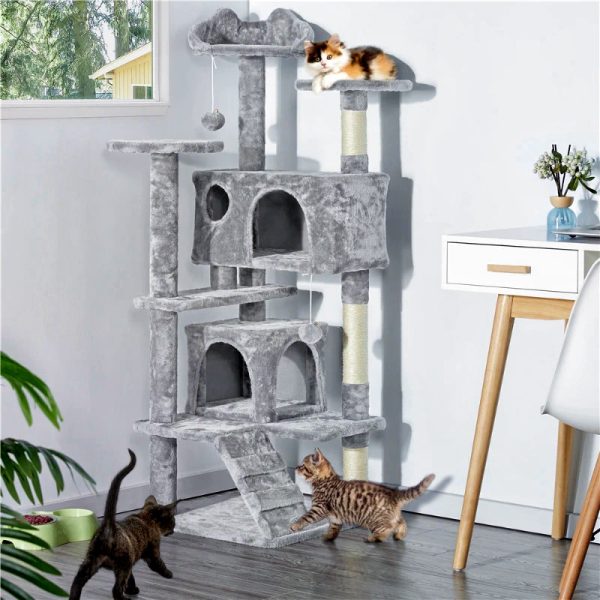 SKRY 54.5" Scratching Cat Tree