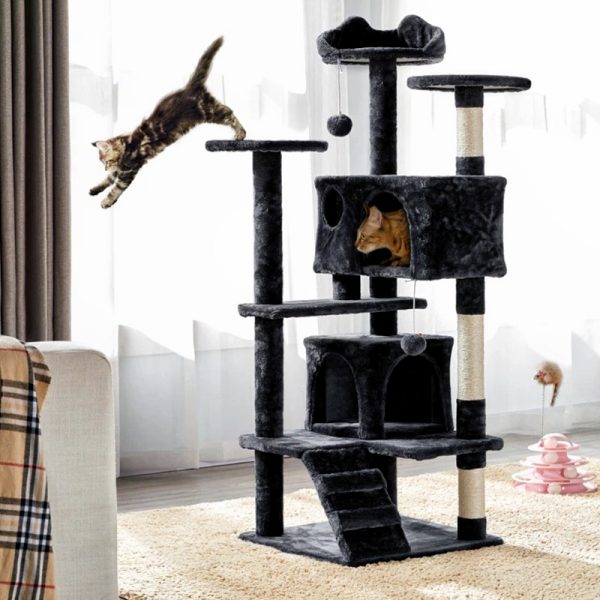 SKRY 54.5" Scratching Cat Tree