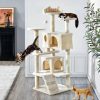 SKRY 54.5" Scratching Cat Tree