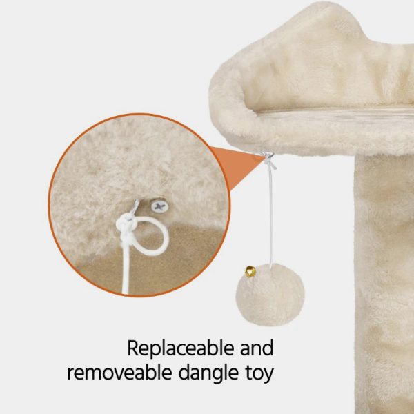 SKRY 54.5" Scratching Cat Tree