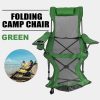 VOR Outdoor Backrest Footrest Folding Camp Chair