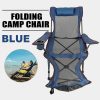 VOR Outdoor Backrest Footrest Folding Camp Chair