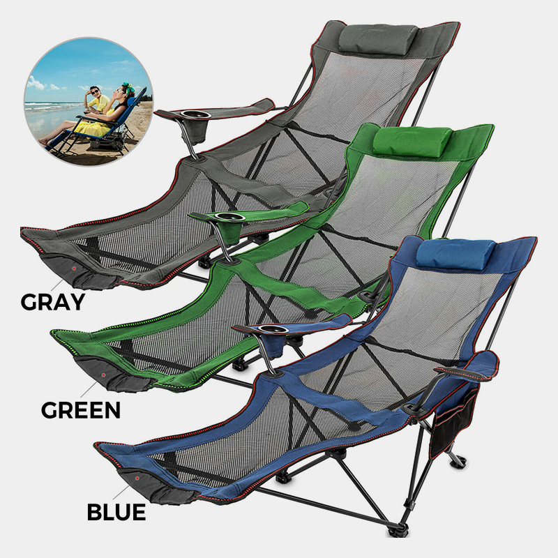 VOR Outdoor Backrest Footrest Folding Camp 9
