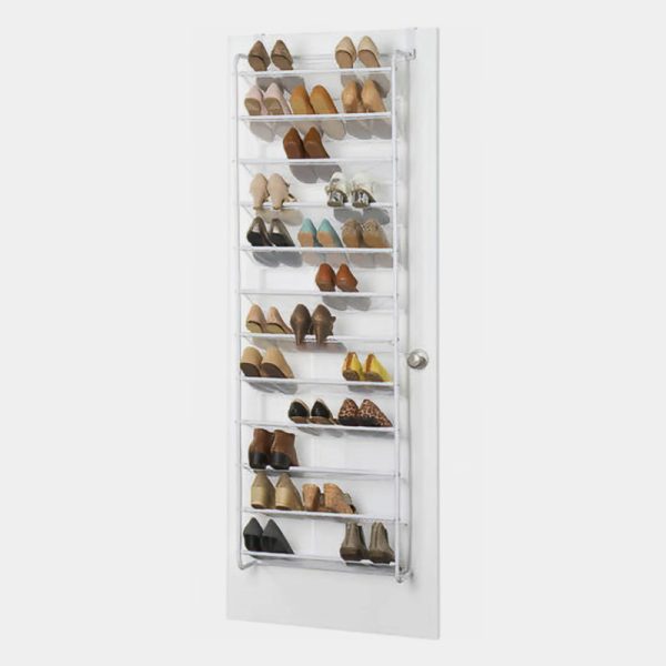 YoShoes 12-Tier Over Door Shoe Rack