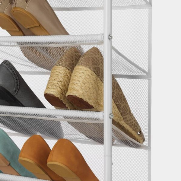 YoShoes 12-Tier Over Door Shoe Rack