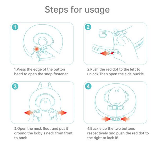 MAMBOBABY 3D Star Neck Float 0-12M