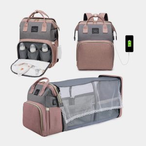 MUMPAKS Portable Folding Crib Bed 01 MUMPAKS Portable Folding Crib Bed