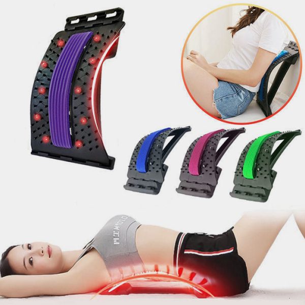 MYSTRETCH Multilevel Lumbar Traction Cushion