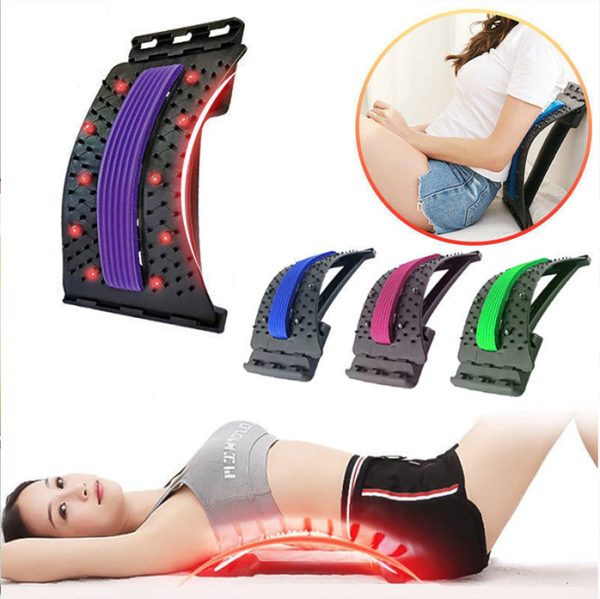 MYSTRETCH Multilevel Lumbar Traction Cushion