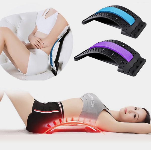 MYSTRETCH Multilevel Lumbar Traction Cushion