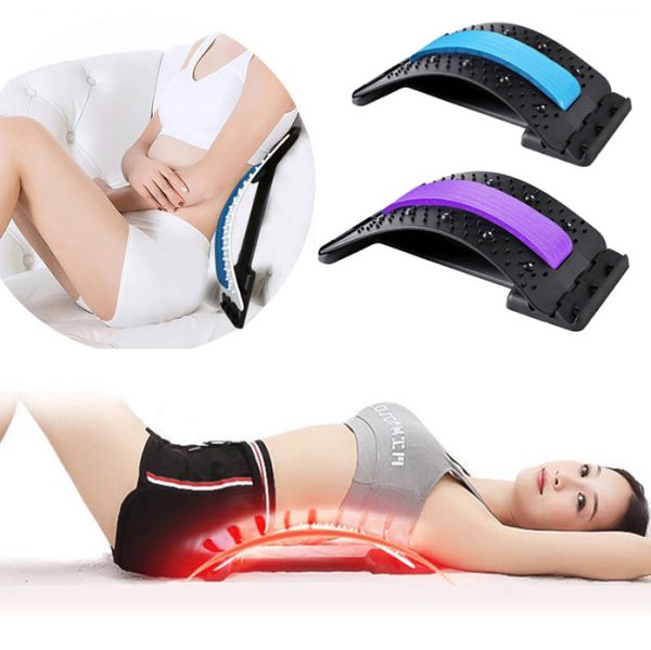 MYSTRETCH Multilevel Lumbar Traction Cushion