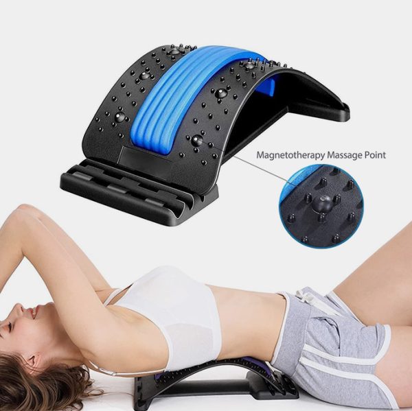 MYSTRETCH Multilevel Lumbar Traction Cushion