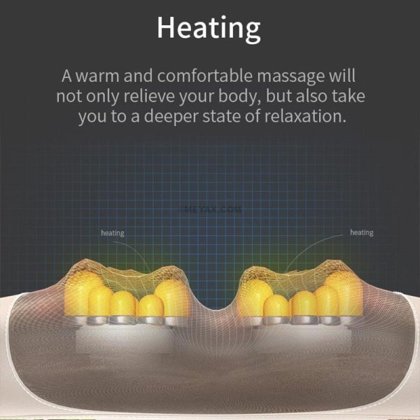 NUCALM Neck Cervical Traction Massage Pillow