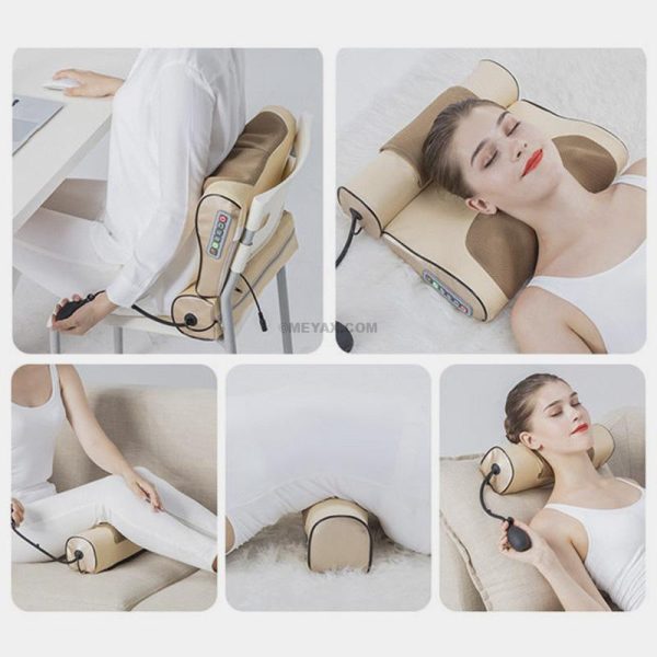 NUCALM Neck Cervical Traction Massage Pillow