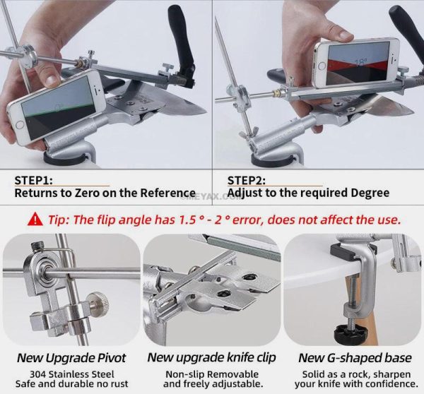 RXN PRO RX009 Knife Sharpener - 12 RXN PRO RX009 Knife Sharpener