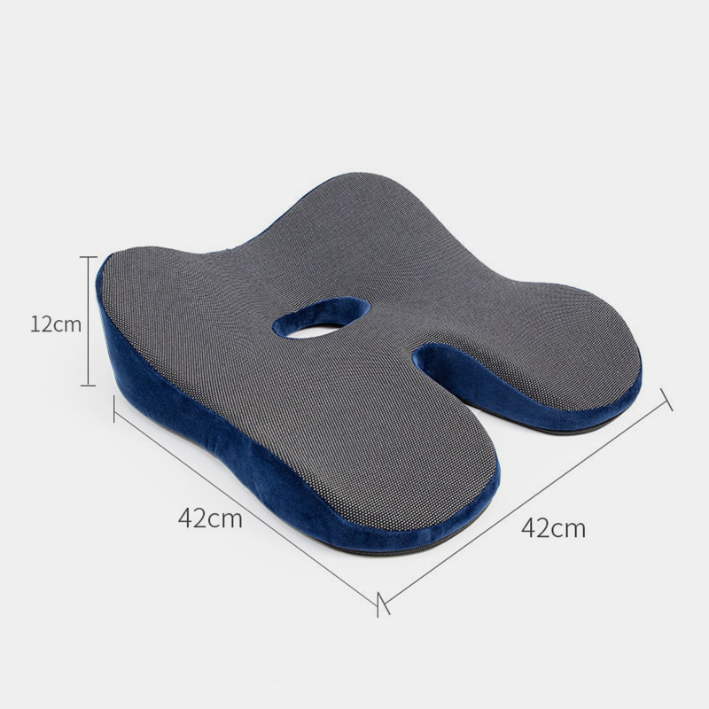 SITSPIRE Orthopedic Coccyx Seat Cushion Memory Foam Office Chair