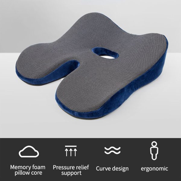 SITSPIRE Orthopedic Coccyx Seat Cushion