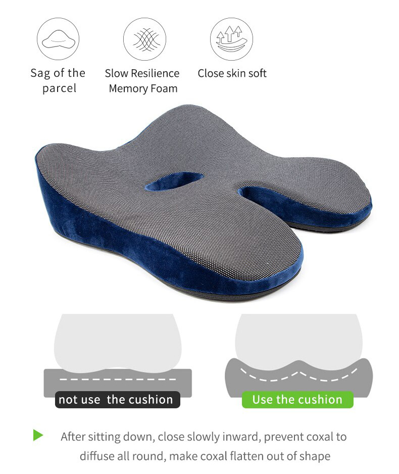 SITSPIRE Orthopedic Coccyx Seat Cushion 12