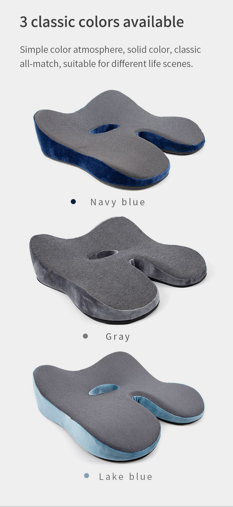 SITSPIRE Orthopedic Coccyx Seat Cushion 16