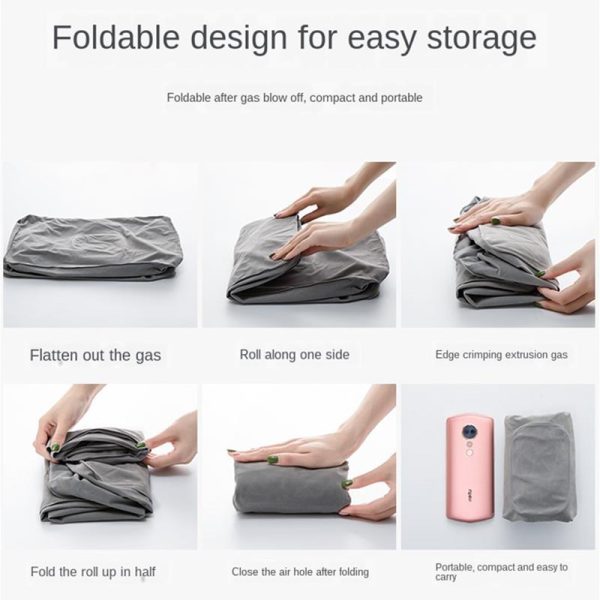 SKYCUSHY Inflatable Travel Pillow