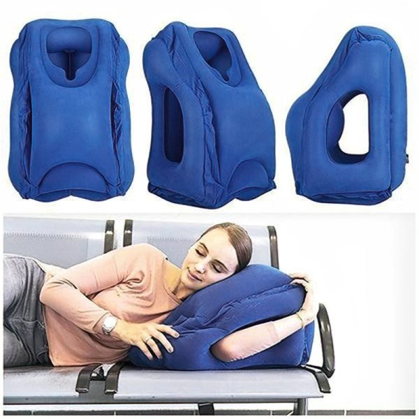 SKYCUSHY Inflatable Travel Pillow