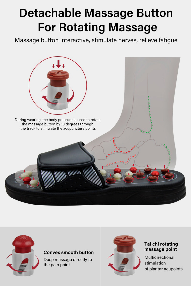 SLIPACU Foot Massage Acupuncture Slippers 07