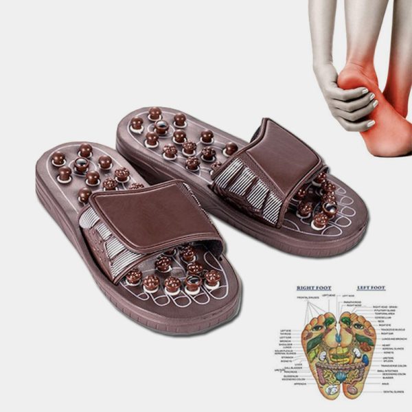 SLIPACU Foot Massage Acupuncture Slippers