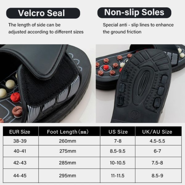 SLIPACU Foot Massage Acupuncture Slippers