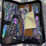 Purple Dragon 7'' Hair Dressing Shears