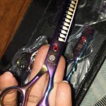 Purple Dragon 7'' Hair Dressing Shears