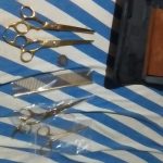 Purple Dragon 7'' Hair Dressing Shears