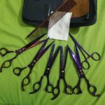 Purple Dragon 7'' Hair Dressing Shears