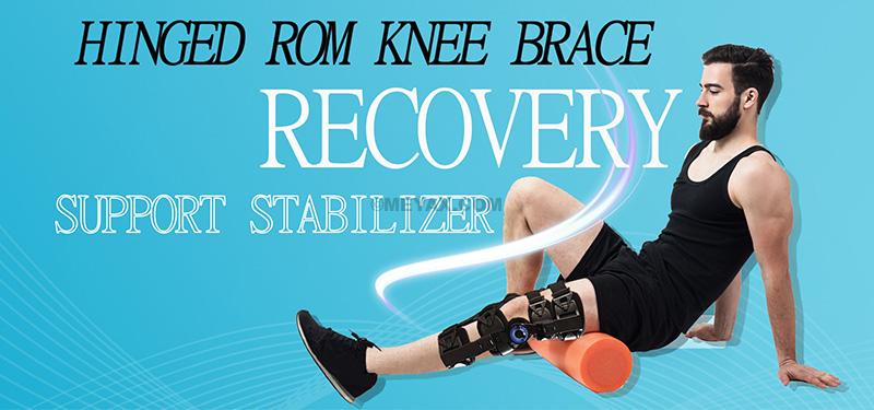 KNEEZER Hinged ROM Knee Brace Stabilizer 01