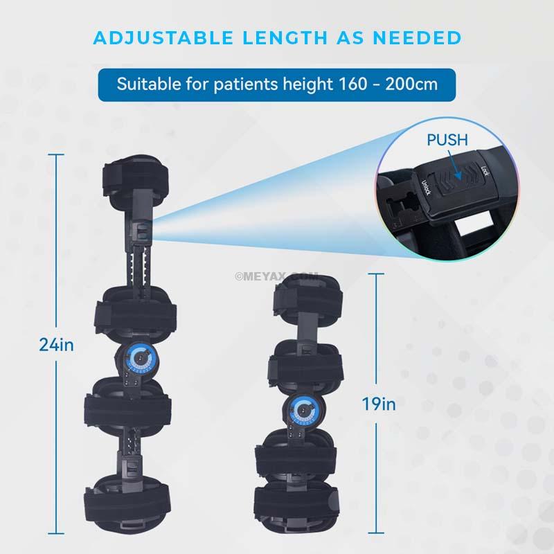 KNEEZER Hinged ROM Knee Brace Stabilizer 04