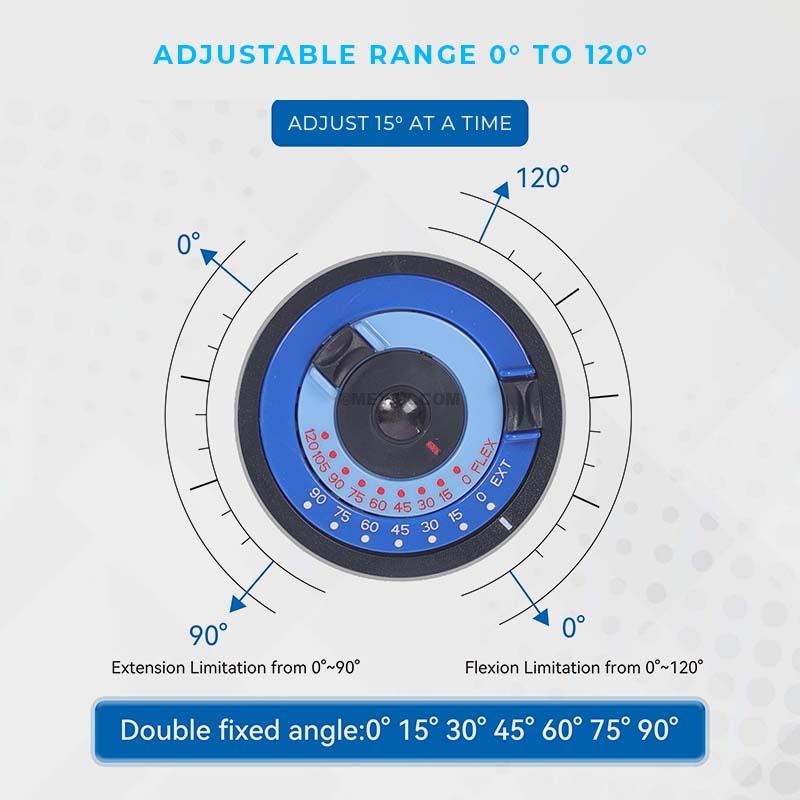 KNEEZER Hinged ROM Knee Brace Stabilizer 05