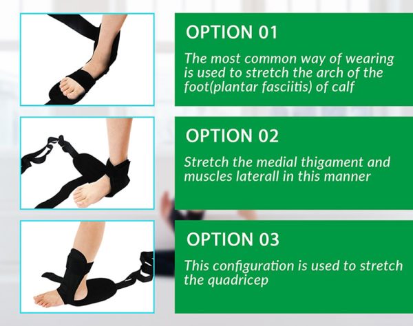 LIGAFIT Yoga Leg Stretcher Strap