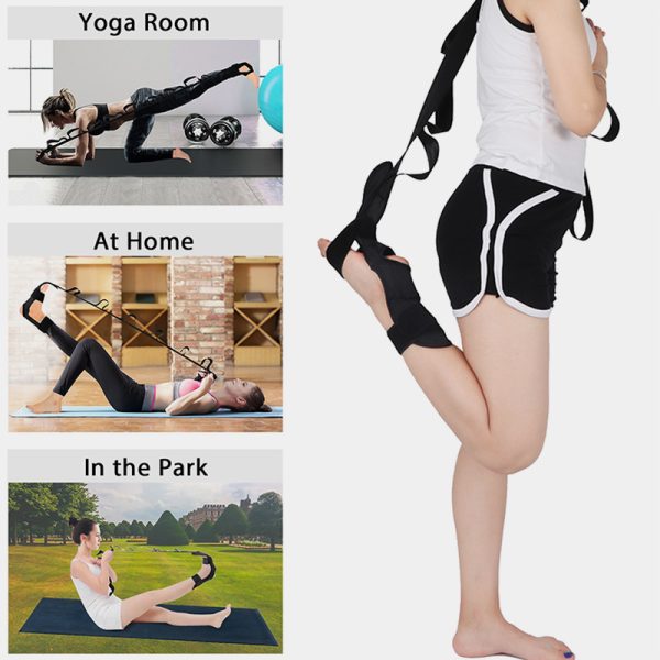 LIGAFIT Yoga Leg Stretcher Strap