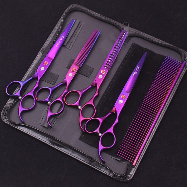 Purple Dragon 7'' Hair Dressing Shears