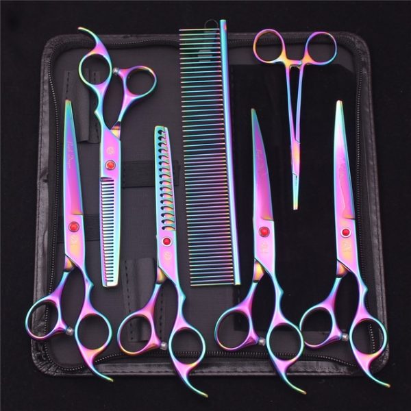 Purple Dragon 7'' Hair Dressing Shears