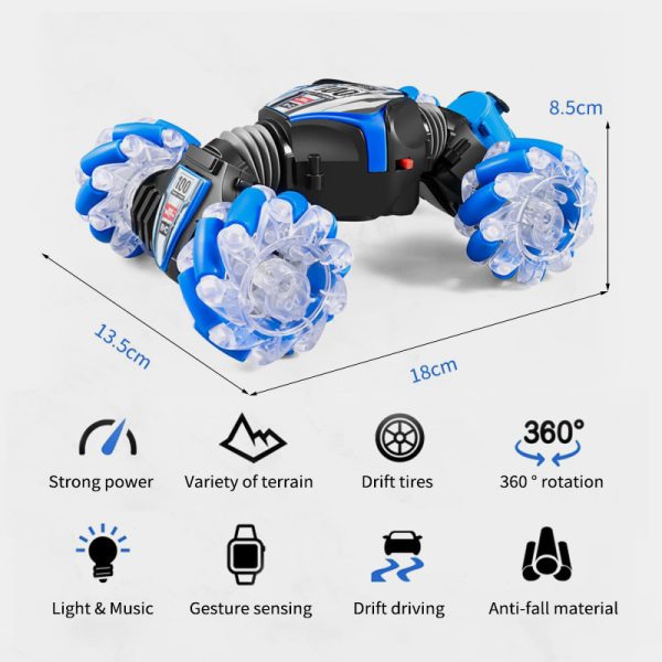 RC Crazy 360° Drift Car