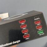 ASOMETECH 100W 8 Ports USB Charger Station