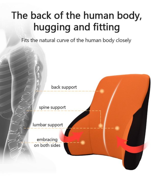 CARRELAX Car Headrest Lumbar Support