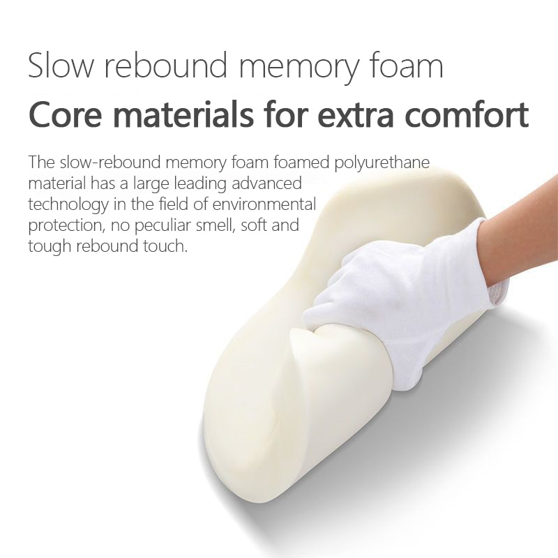 Memory Cotton Neck Pillow Car Seat Pillow Support Auto Lumbar Cushion Comfortable and Breathable Car Headrest Lumbar Support