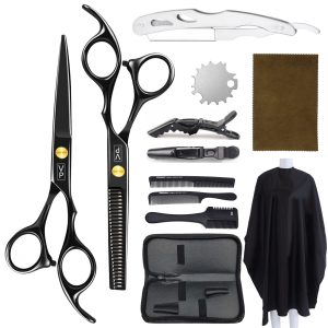 6-0-Hair-Scissors-Professional-Hairdressing-Scissors-Set-Barber-Scissors-Thinning-Shears-Hair-Cutting-Tool-Hairdresser VIPRO 6.0" Hairdressing Scissors Set